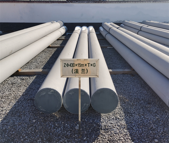 扶绥430×15米×T×G砼电力电杆